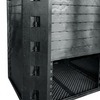 Компостер Piteco Module с крышкой 800 чёрный