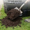 Компостер садовый Piteco 1200 л, для дачи, круглый пластиковый