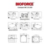 Биотуалет для дачи BIOFORCE Compact WC 15-25 D с индикатором заполнения