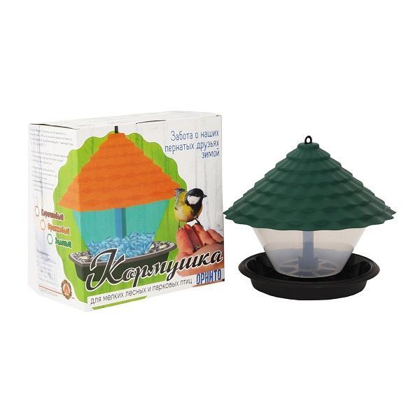 Кормушка для птиц Ornito, зеленый Артикул: КП01-З