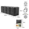 Компостер садовый Prosperplast IKSM1600C-S411