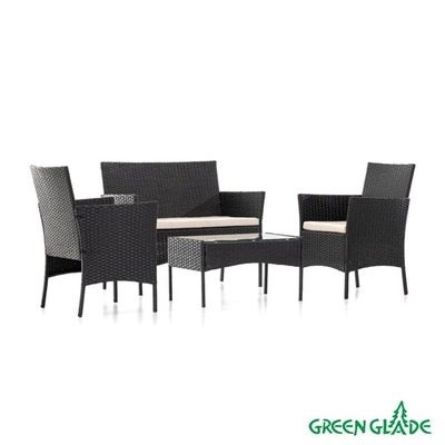 Комплект садовой мебели Green Glade (4 предмета) Артикул: 71304,71303