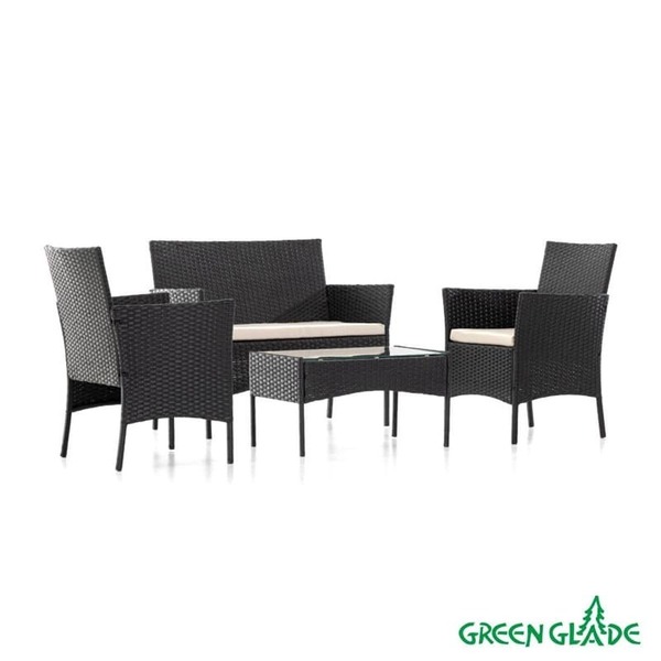 Комплект садовой мебели Green Glade (4 предмета) Артикул: 71304,71303