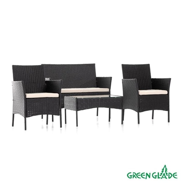 Комплект садовой мебели Green Glade (4 предмета) Артикул: 71304,71303