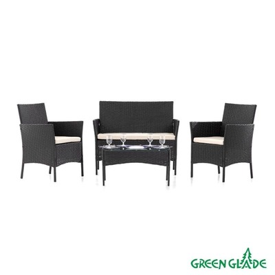 Комплект садовой мебели Green Glade (4 предмета) Артикул: 71304,71303