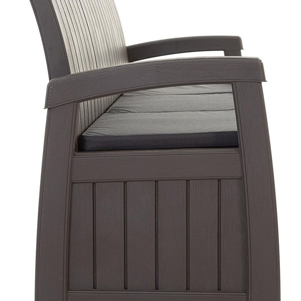 Комплект садовой мебели с ящиками для хранения HELEX POSITANO FAMILY 71309