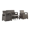 Комплект садовой мебели с ящиками для хранения HELEX POSITANO WEEKEND 71310