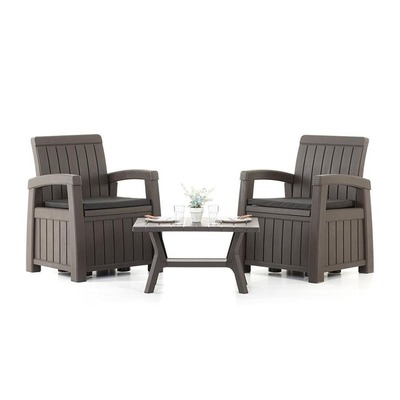 Комплект садовой мебели с ящиками для хранения HELEX POSITANO SET 71311