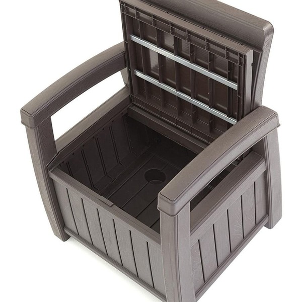 Комплект садовой мебели с ящиками для хранения HELEX POSITANO SET 71311