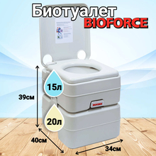 Биотуалет Bioforce Compact WC 15-20