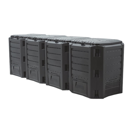 Компостер садовый Prosperplast IKSM1600C-S411