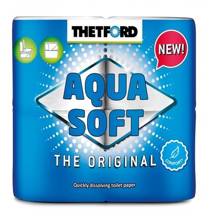 Туалетная бумага для биотуалета Thetford Aqua Soft 4 шт.