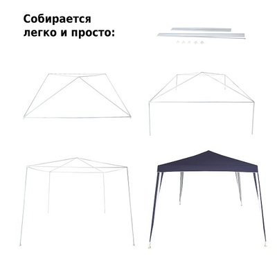 Тент шатёр Green Glade 1022 Тент шатёр Green Glade 1022